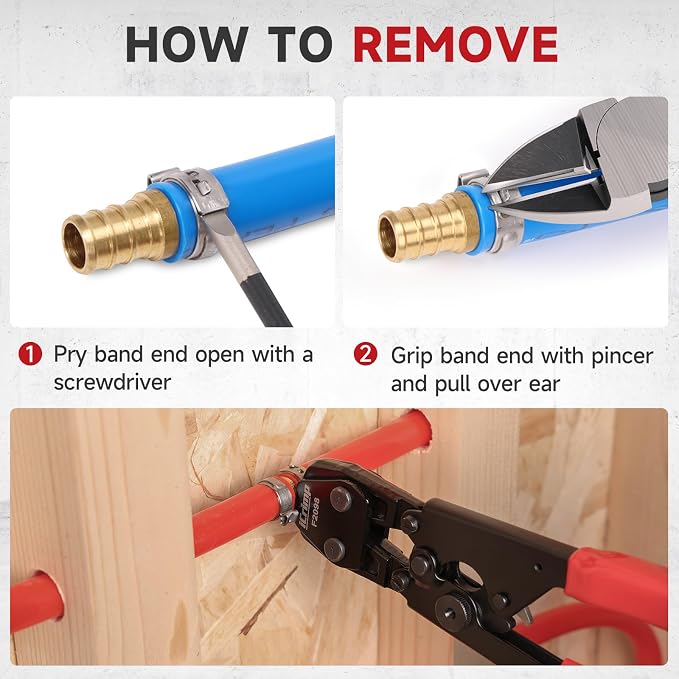 iCrimp PEX Pipe Clamp Crimping Tool Kit - Image 6