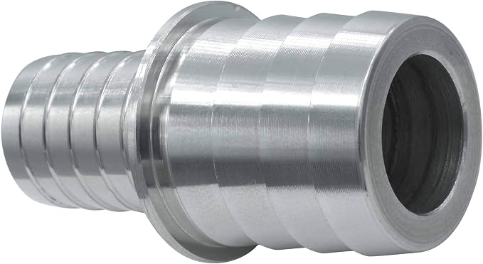 ICT Billet 1-1/4" to 1-1/2" Inch Hose Barb Splice Coupler Repair Reducer - Image 3