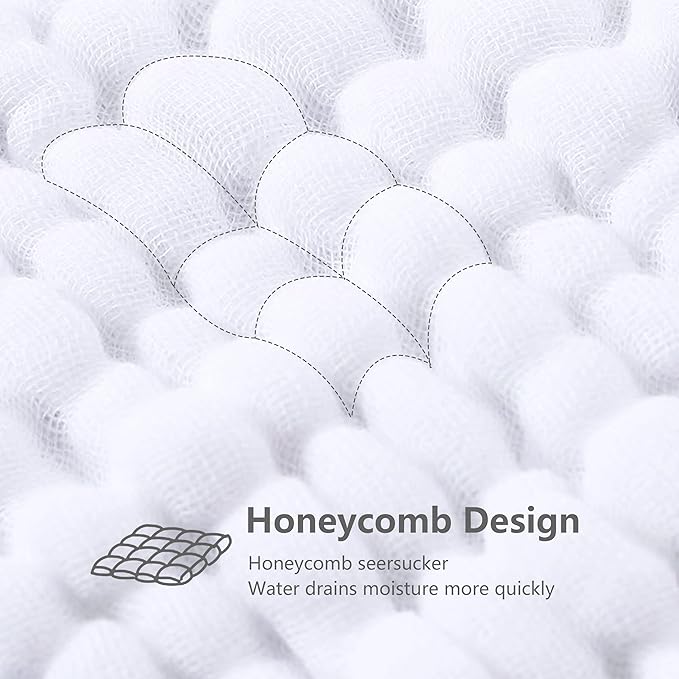 SWEET DOLPHIN 12 Pack Muslin Burp Cloths Large 100% Cotton Hand Washcloths for Baby - Baby Essentials Extra Absorbent and Soft Boys & Girls Milk Spit Up Rags for Newborn Registry - Grey Trim, 20" X10"