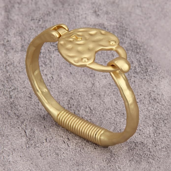 Gold Cuff Bracelet for Women Silver Beaded Bracelets Open Bangle Stackable Stretch Bead Bracelet Boho Jewelry Gifts for Wife Couple