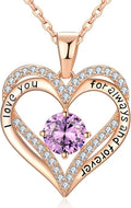 18K Rose Gold Necklaces for Women Birthday Gifts for Women Jewelry for Women Birthday Gifts for Wife Girlfriend Daughter Wife Birthday Gifts for Anniversary Mothers Day Christmas Valentines Gifts