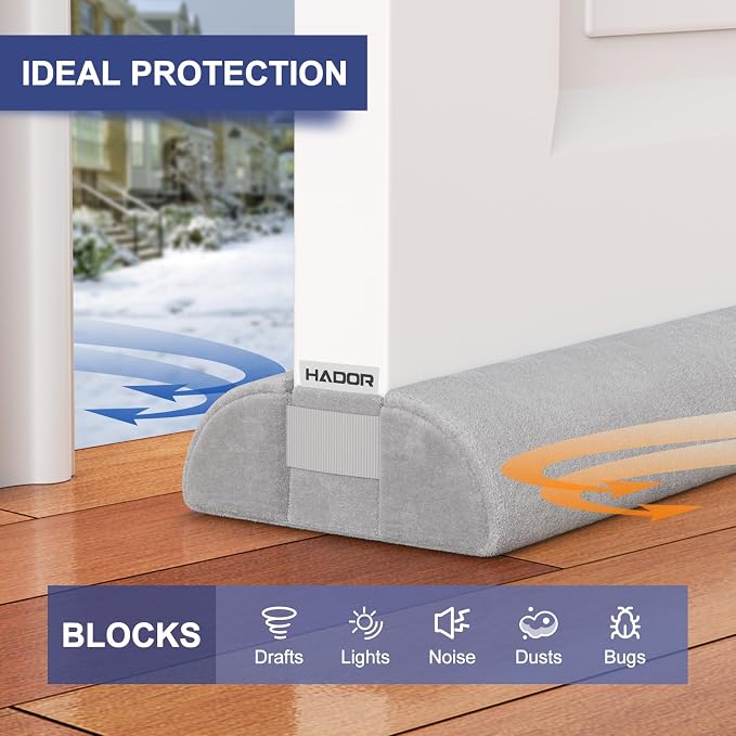 HADOR 2 Pack Door Draft Stopper - Image 3