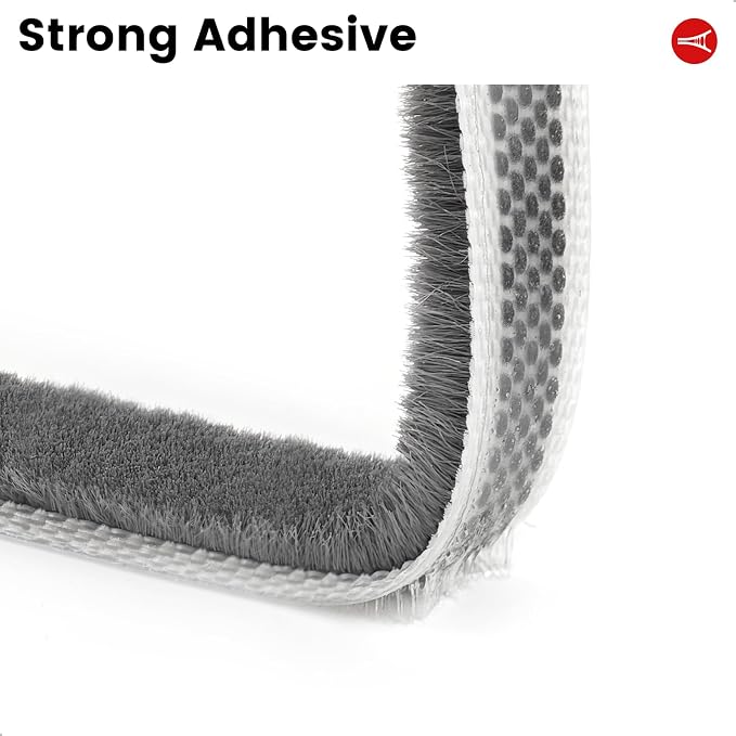 Topivers Weather Stripping Door Seal, 0.35 in x 0.35 in x 16.5 Ft | Strong - Image 4