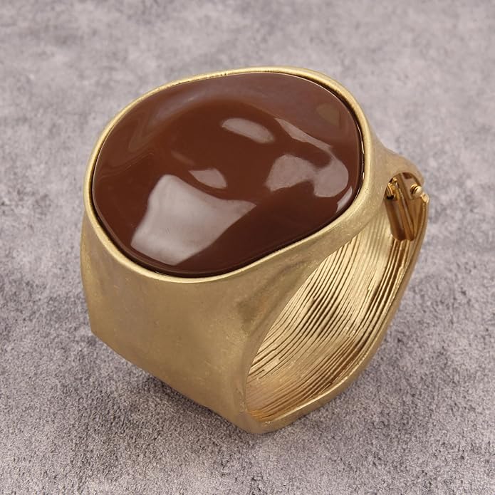 Gold Cuff Bracelet for Women Silver Beaded Bracelets Open Bangle Stackable Stretch Bead Bracelet Boho Jewelry Gifts for Wife Couple