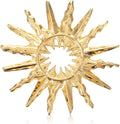 Gold Brooch Pin, 2.17 Inch Gold Brooch for Dress, Clothes, Women Girls