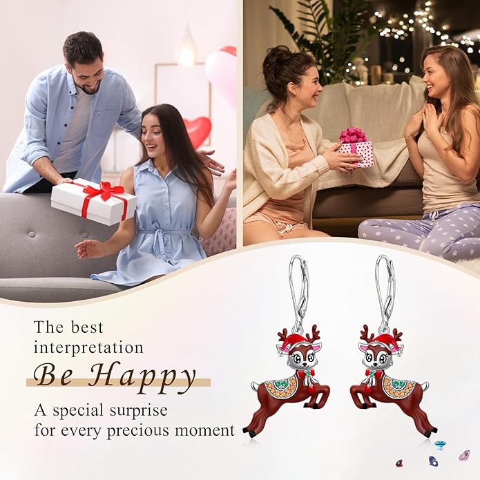 FLYOW 925 Sterling Silver Cute Animal Jewelry Hummingbird/Butterfly/Wolf/Corgi/Cat/Snake/Spider/Bat/Penguin/Bear/Opossum/Frog/Guinea Pig for Women Mother Friend Animal Lovers