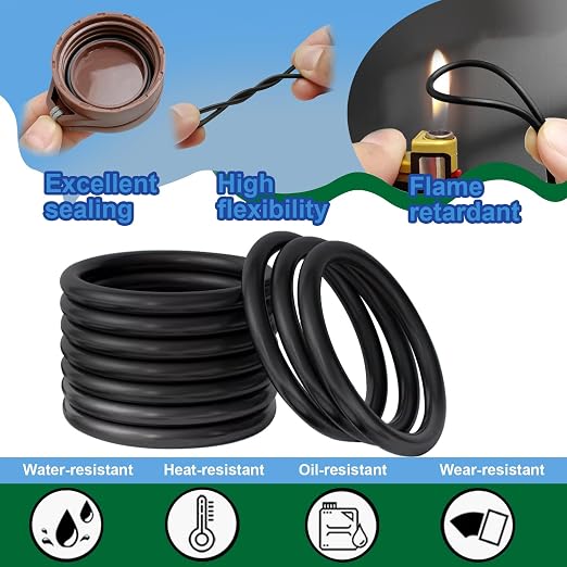37 Sizes 1075Pcs 3-in-1 Home Universal Rubber Washers Assortment Kit Faucet - Image 4
