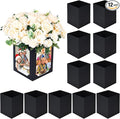 12 Pcs Picture Centerpieces for Table, Photo Display Frame, Foldable Cardstock by Tongnian