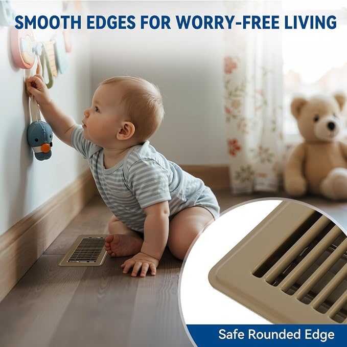 6" x 14" Floor Register Vent Covers 2-Pack - Image 4