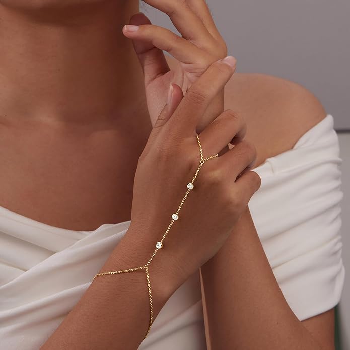 Gold Bracelets Set for Women Stack, Dainty Thick Bracelets Stack for Women Trendy, Simple Thin Gold Plated Cuff Stackable Bracelets With Beaded Cuban Paperclip Snake Rope Bangle Hand Chain Jewelry Gifts for Women Non Tainish
