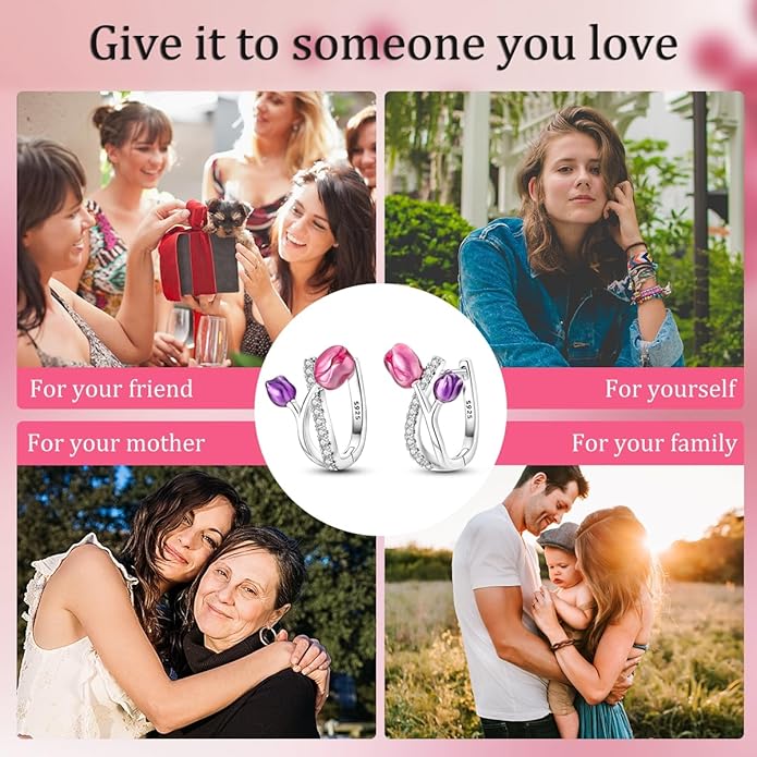 Parmuz 925 Sterling Silver Huggie Hoop Earrings Butterfly Posts Thick Chunky Hoops for Women Small Tiny cuff Cubic Zirconia Snake Heart Earring
