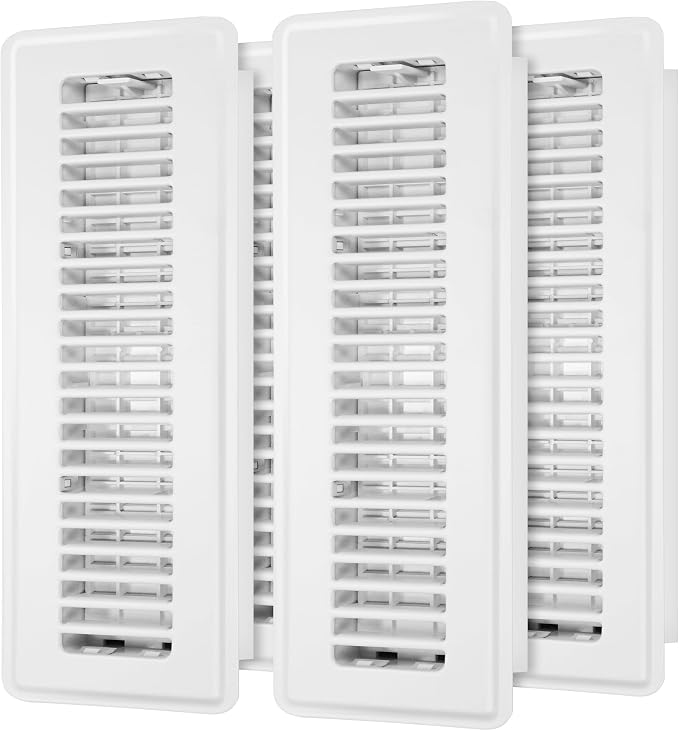 Floor Register 2x12-4 Pack Vent Covers - Image 8