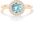 PAVOI 14K Gold Plated Crystal Birthstone Rings | Rings For Women