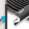 Weather Stripping Door Seal, 40 FT Kerf Foam Strip by HomeExpert
