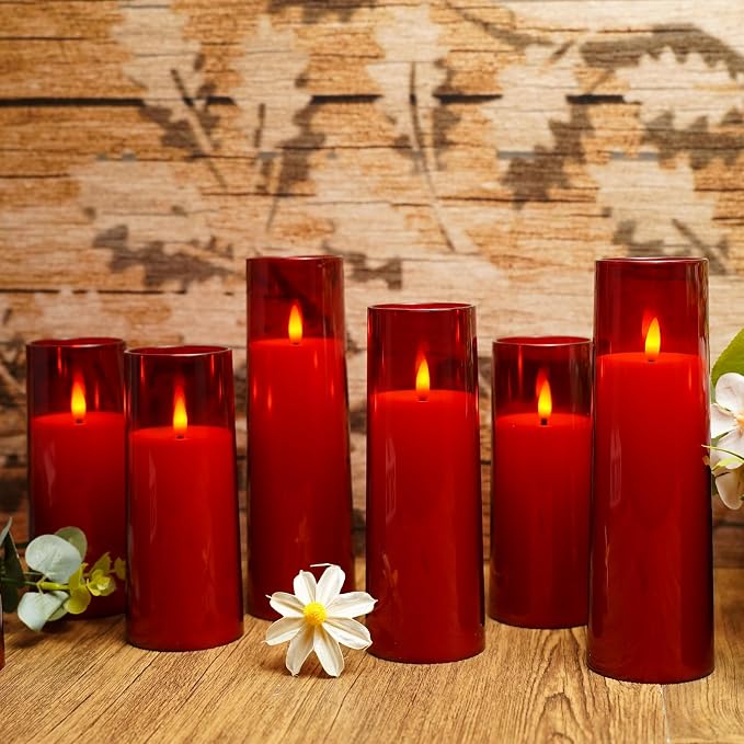 kakoya Flickering Flameless Candles Battery Operated - Image 3