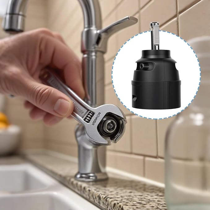 1255 Replacement Cartridge for Moen Kitchen Faucet Parts Single Handle - Image 6
