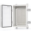 QILIPSU Outdoor WiFi Enclosure, 11.4"x7.5"x5.5" Waterproof Electrical Junction by QILIPSU