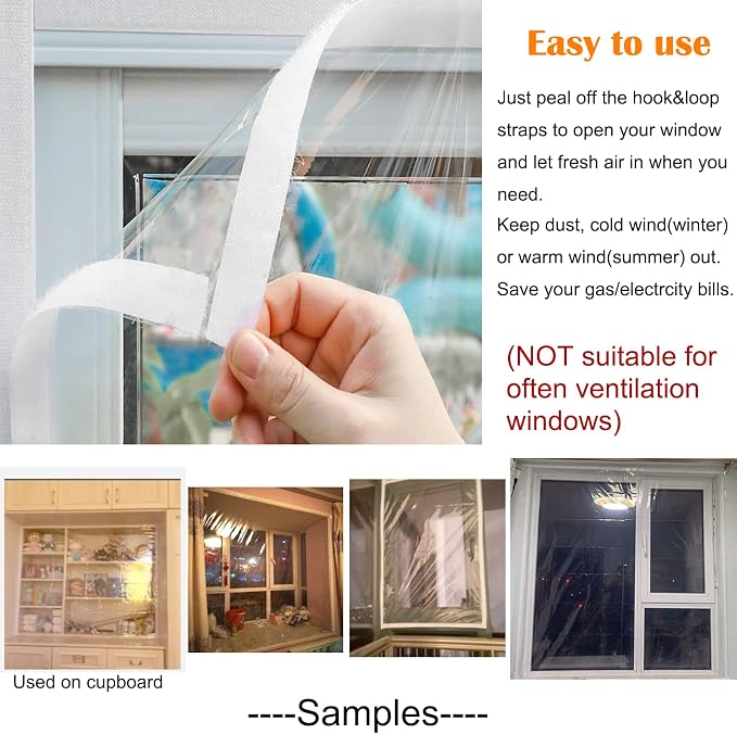 Adjustable Window Insulation Kit 47inX63in - Image 5