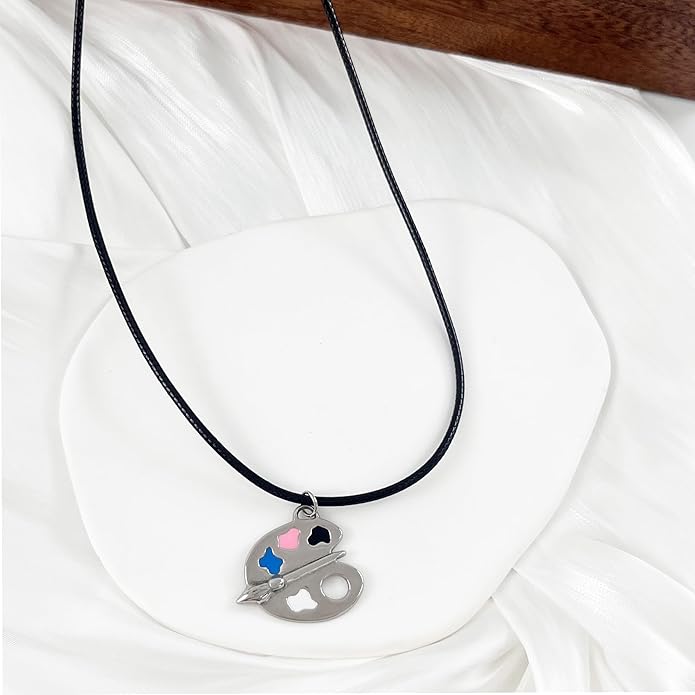 Snake Butterfly Necklace for Women Y2k Irregular Round Bead Pendant Women's Jewelry