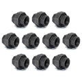 3/4" Cast Iron Union, Home TZH 10 Pack 3/4" Industrial Malleable Female Pipe by HomeTZH