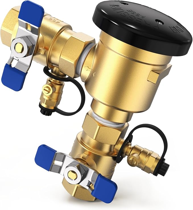 1 Inch Brass Backflow Preventer Valve, 400 PSI Pressure Vacuum Breaker | by ReeMoo