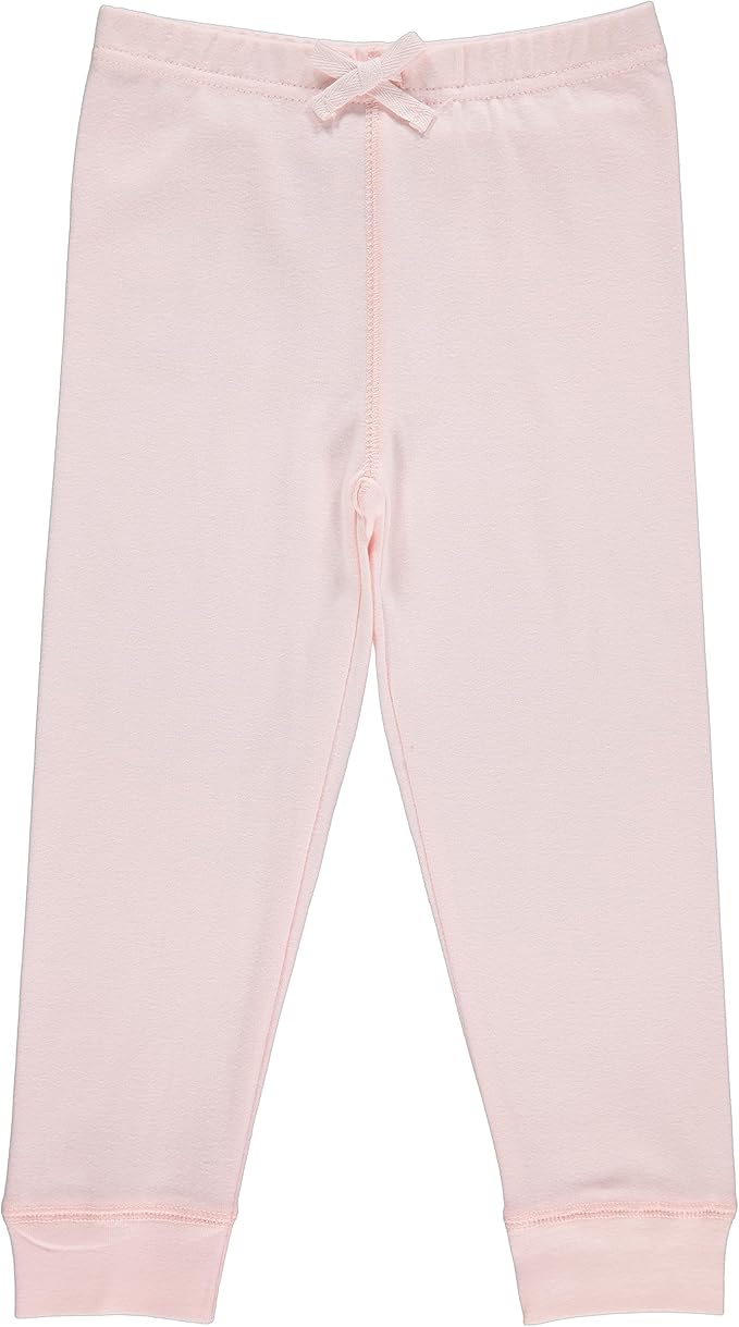 Cudlie 5-Pack Baby/Toddler Girls Joggers - Lounge Pants, Active Sweatpants Sweats - Fashion Joggers for Girls