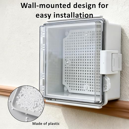 IP67 Waterproof Junction Box for Outdoor, 5.9"x5.9"x3.5" | Heavy Duty ABS - Image 6
