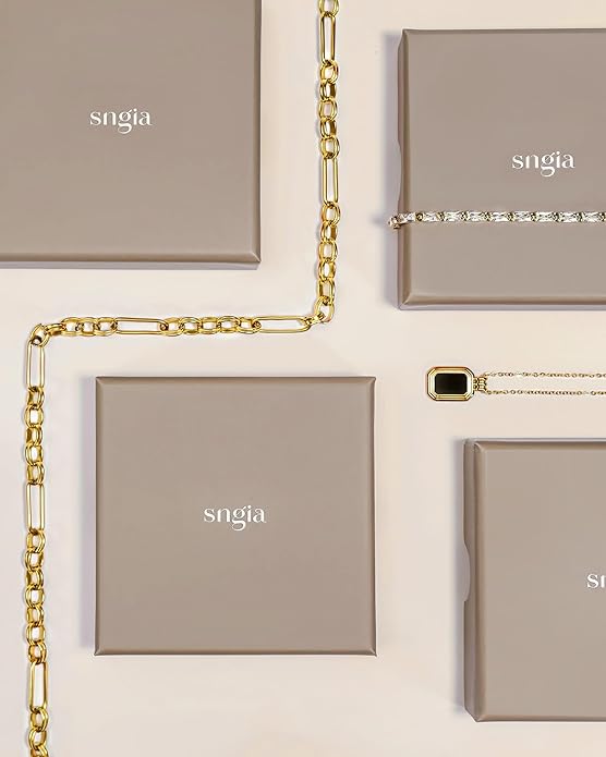 Long Dainty 18K gold plated Threader Chain (Green, Purple) Emerald Purple Dangle Earrings for Women by SNGIA, Minimalist Fashion Statement Trendy Thin Drop Jewelry Gifts