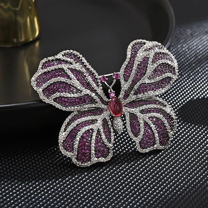 Animal Brooch for Women Girls Rhinestone Animal Brooch Lapel Pin Jewelry Gift for Mom Wife