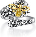 Spoon Ring for Women - Sterling Silver Thumb Vintage Antique Spoon Ring Boho Victorian Jewelry