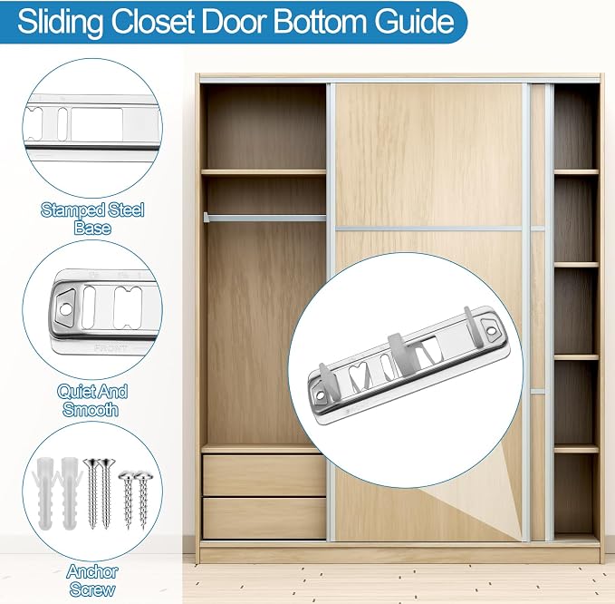 Sliding Closet Door Floor Guide - Image 3