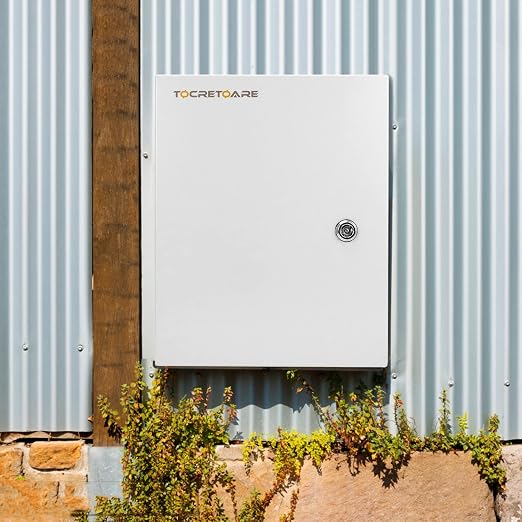 TOCRETOARE Outdoor Electrical Junction Box, Wall Mounted IP66 Waterproof & - Image 7