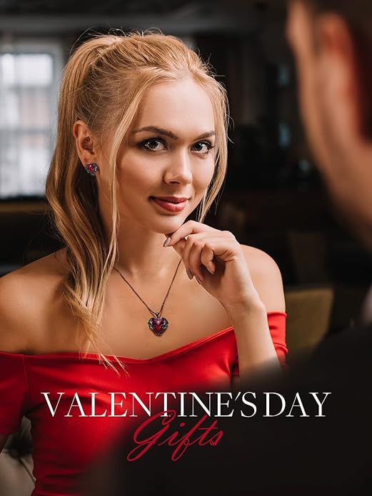 CDE Valentines Day Gifts for Women Angel Wings Necklace for Women with Birthstone, Love Heart Silver Tone/Gold Tone Pendant, Ideal Anniversary or Birthday Jewelry Gifts for Wife Girlfriend Her