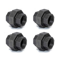 1/2" Industrial Malleable Cast Iron Union, Home TZH 4 Pack 1/2" Female Pipe by HomeTZH