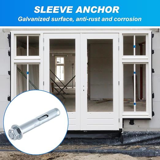 50 Pack 1/2 x 3'' Sleeve Anchors - Image 5