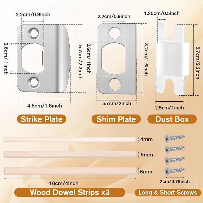 Universal Standard Door Strike Plate - Image 3