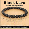 AD Beads Handmade Gemstone Stretch Elastic Bracelet Crystal Healing Reiki Nature's Beauty and Spiritual Essence Unisex