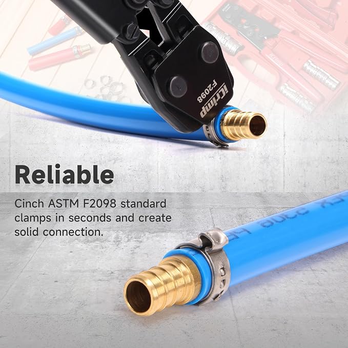 iCrimp PEX Pipe Clamp Crimping Tool Kit - Image 4