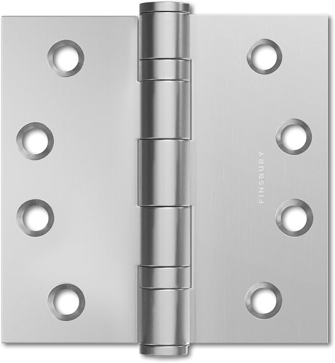 Door Hinge Ball Bearing 4 x 4 Inches Solid 304 Steel Durable Heavy Duty - Image 5