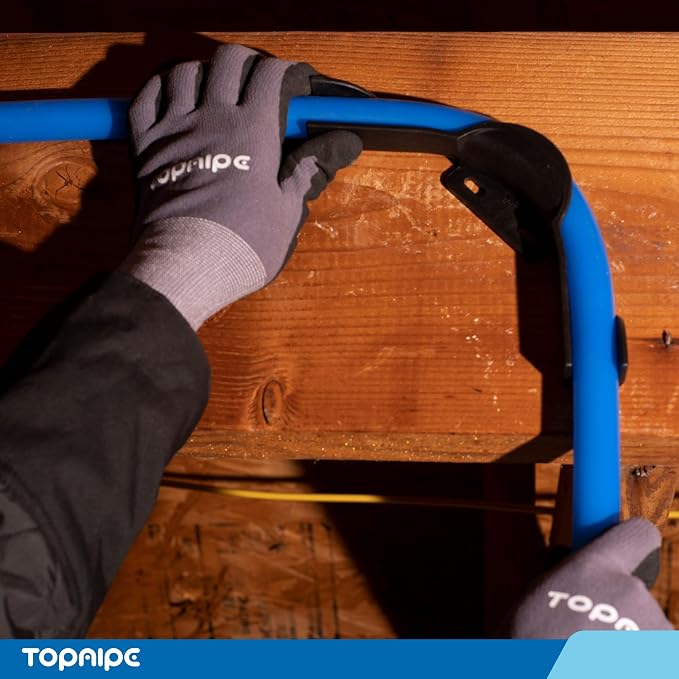 Topaipe 3/4 Inch PEX Poly 90 Degree Bend Support | Poly Tubing, Reinforced - Image 9