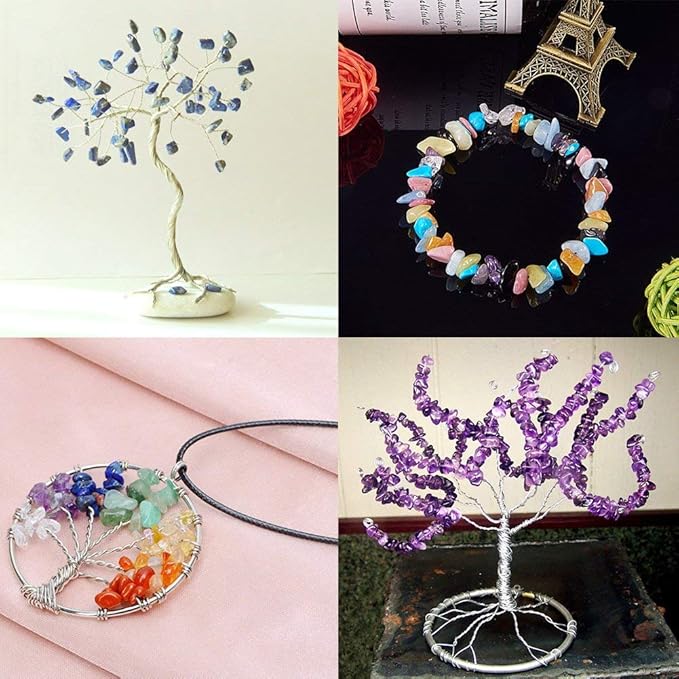 Gemstone Beads Natural Irregular Shaped Stone Chips Crystal Energy Healing Power for Jewelry Making(15-4)