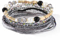 MengPa Beaded Bracelets for Women Trendy Stacks Boho Bead Bracelet Pack Friendship Jewelry