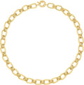 Aobei Pearl 18K Gold Plated Paperclip Chain Choker Satellite Chain Freshwater Cultured Biwa Pearl Pendant Necklace Dainty Jewelry for Women