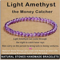 AD Beads Handmade Gemstone Stretch Elastic Bracelet Crystal Healing Reiki Nature's Beauty and Spiritual Essence Unisex