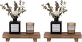 zoocatia Small Wood Tray Pedestal Stand Farmhouse Bathroom Decor Decorative by zoocatia