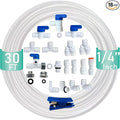 NSF Certified 1/4" O.D. Push to Connect Fittings by ESHIONG