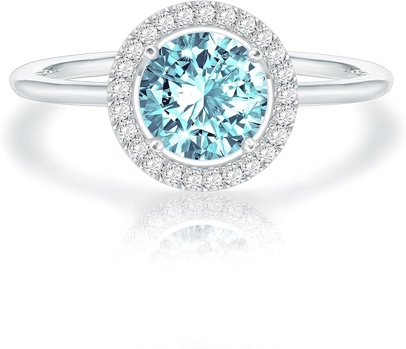 PAVOI 14K Gold Plated Crystal Birthstone Rings | Rings For Women