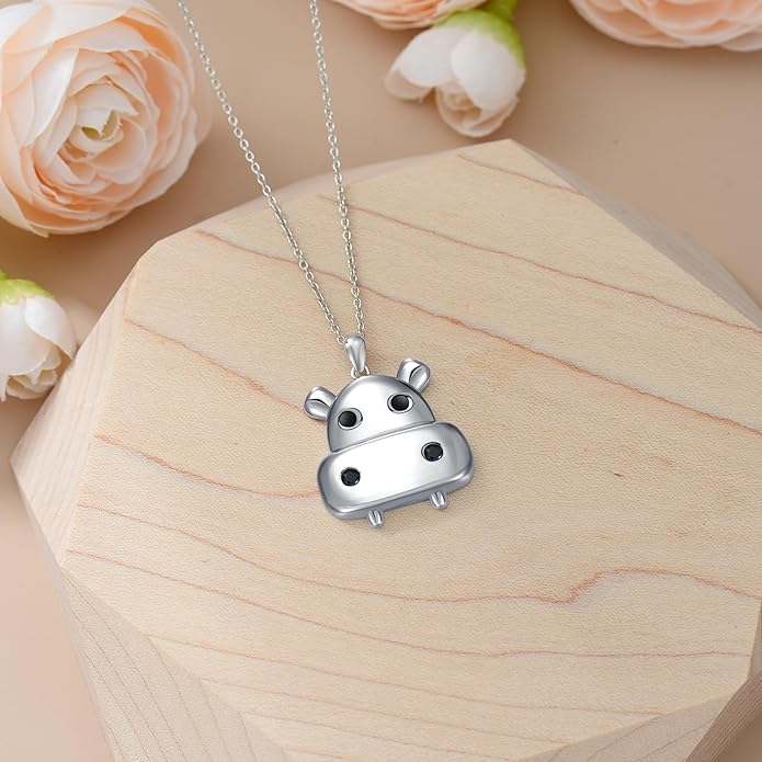 Animal Necklace for Women Necklace 925 Sterling Silver Cute Animal Pendant Necklaces Jewelry Gifts