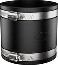 Fernco 4 In. x 4 In. Plastic to Plastic PVC Coupling by FerncoInc