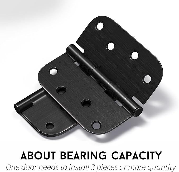12 Pack goldenwarm 4 inch Oil Rubbed Bronze Door Hinges Exterior Door Hinges - Image 5